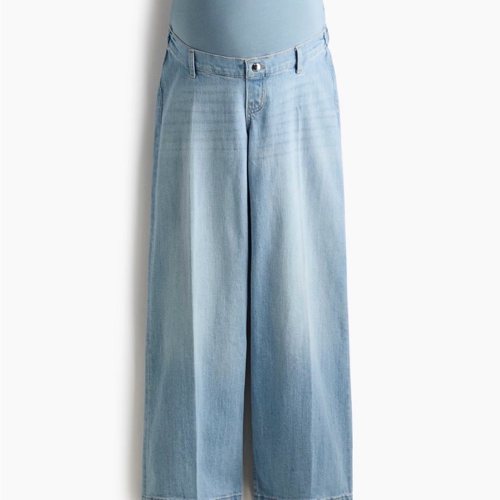 Women’s Maternity Wide Leg Jean- HM MAMA